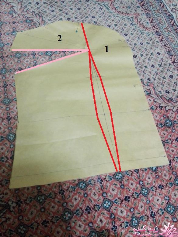 آموزش دوخت لباس مجلسی