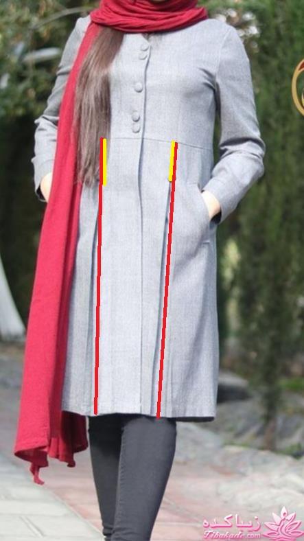 آموزش دوخت مانتو