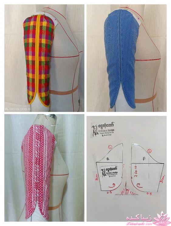 آموزش دوخت مانتو