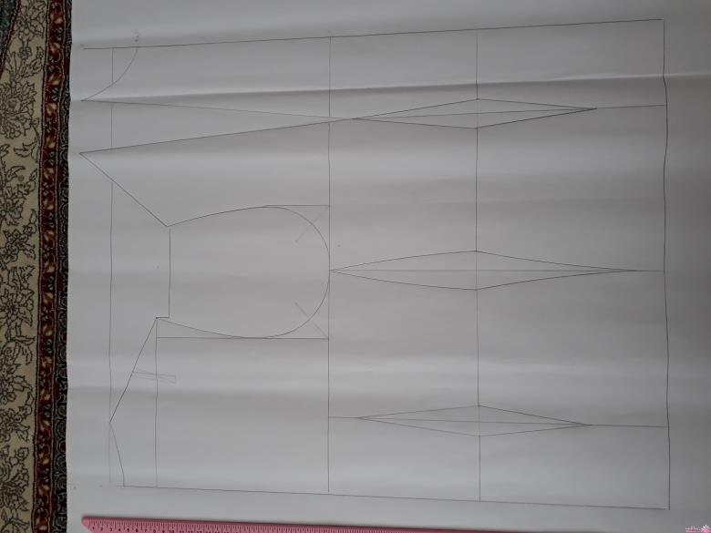 آموزش دوخت مانتو مجلسی