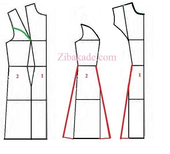 آموزش دوخت مانتو