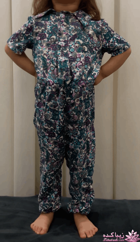 آموزش خیاطی لباس کودک