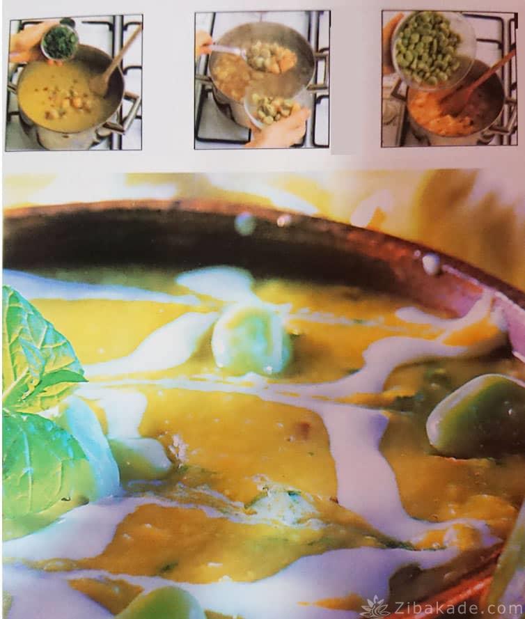 حلقه‌های پنیر و سیب زمینی