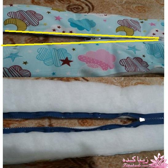 آموزش دوخت سیسمونی نوزاد