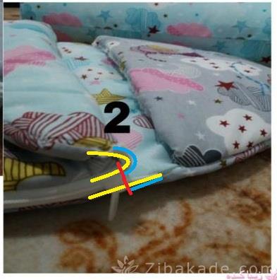 آموزش دوخت سیسمونی نوزاد