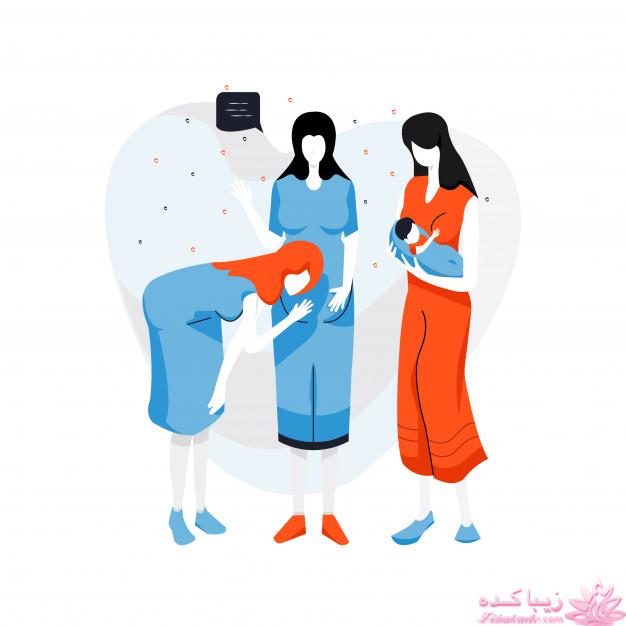 دوران بارداری با گلرو