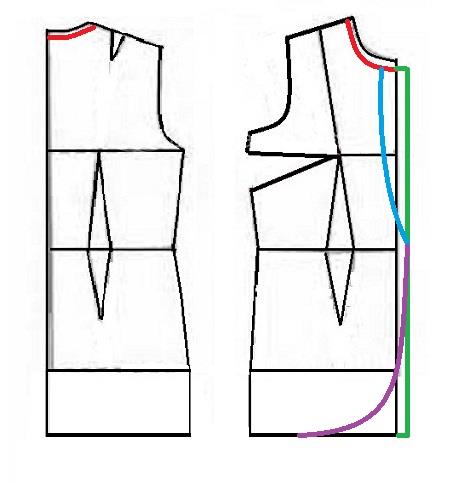 آموزش دوخت لباس مجلسی