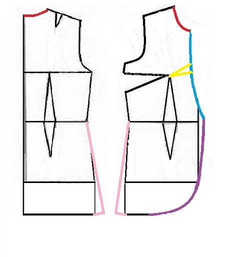آموزش دوخت لباس مجلسی