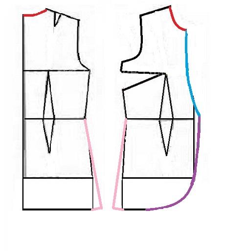آموزش دوخت لباس مجلسی