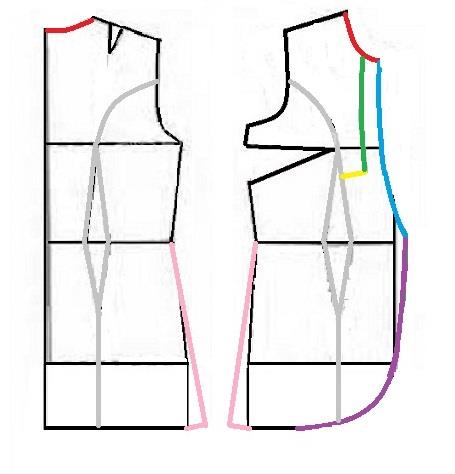 آموزش دوخت لباس مجلسی