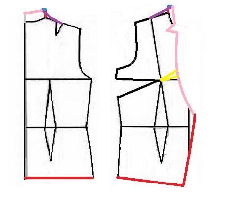 آموزش دوخت لباس مجلسی