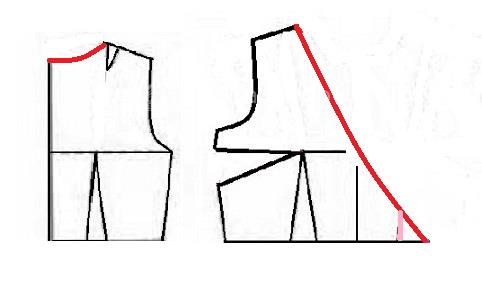 آموزش دوخت لباس مجلسی