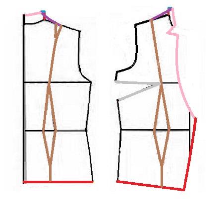 آموزش دوخت لباس مجلسی