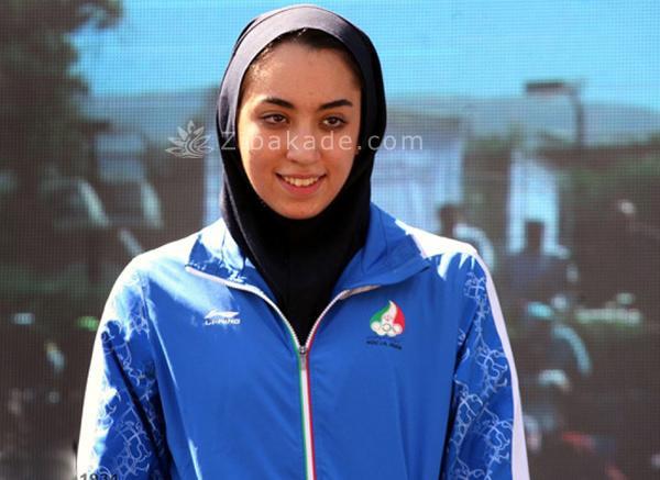 کیمیا علیزاده قهرمان تکواندو