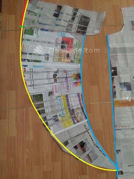 آموزش دوخت مانتو