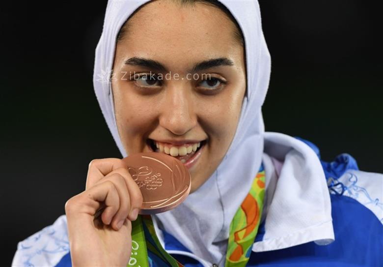 کیمیا علیزاده قهرمان تکواندو