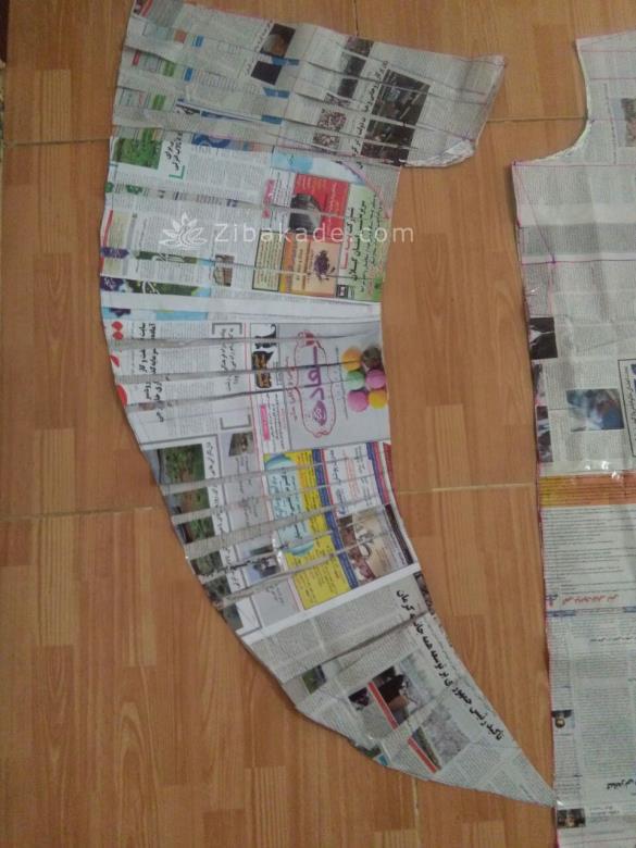 آموزش دوخت مانتو