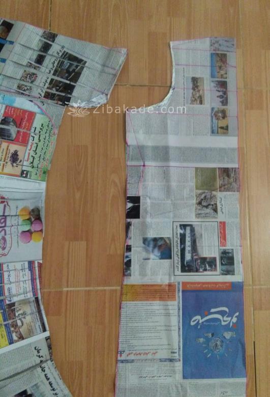 آموزش دوخت مانتو