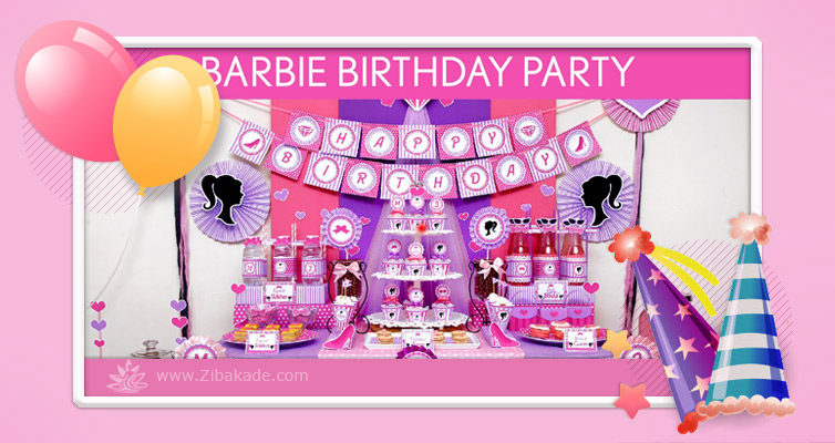 تم تولد باربی - دخترانه