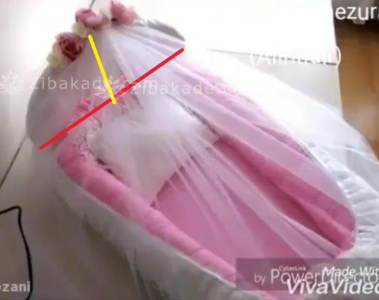 آموزش دوخت سیسمونی نوزاد