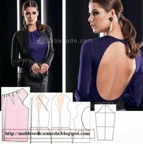 ژورنال لباسهای زنانه با الگو