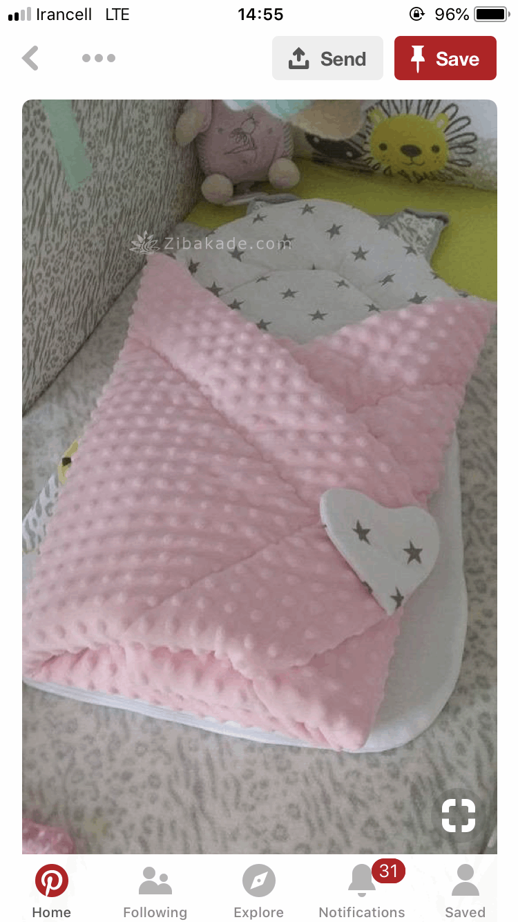 آموزش دوخت سیسمونی نوزاد