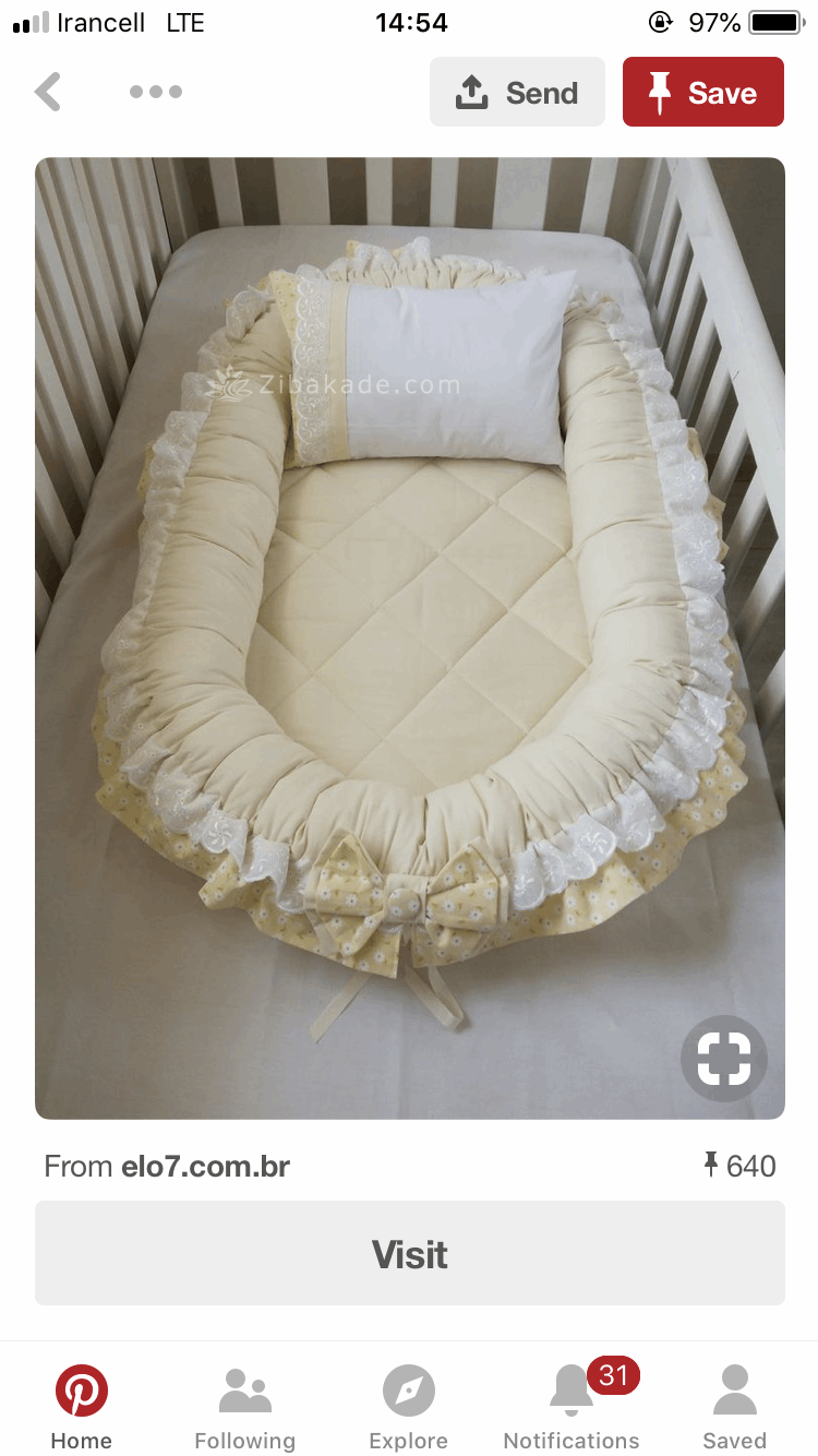 آموزش دوخت سیسمونی نوزاد