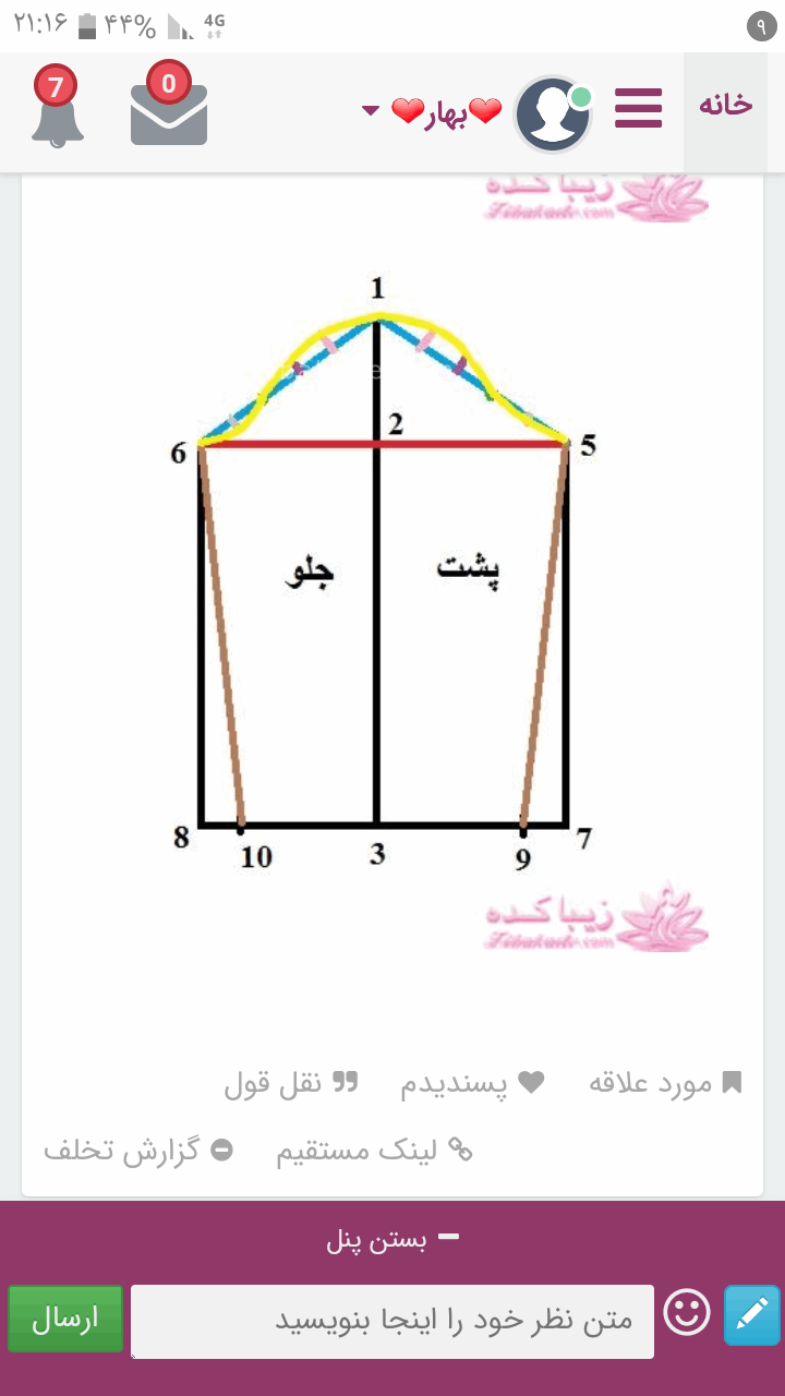 پرسش و پاسخ خیاطی به روش مولر