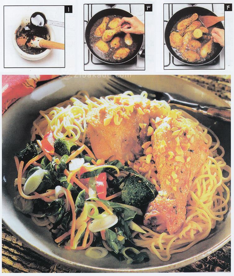 پای-مرغ-با-سیب-زمینی