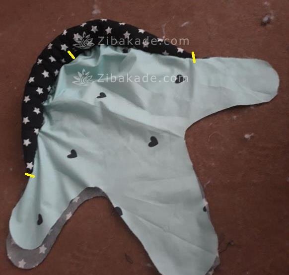 آموزش دوخت سیسمونی نوزاد