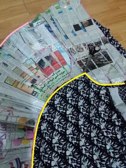 آموزش دوخت مانتو