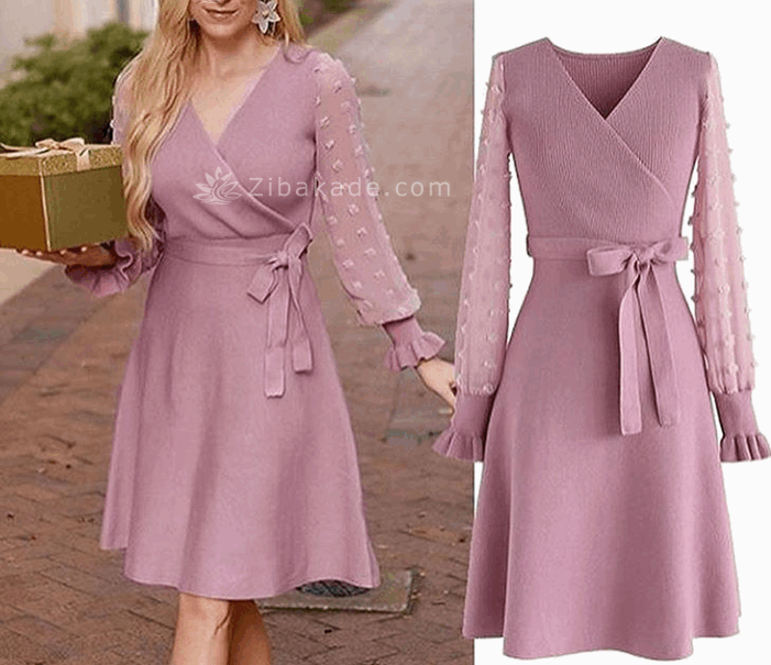 آموزش دوخت لباس مجلسی