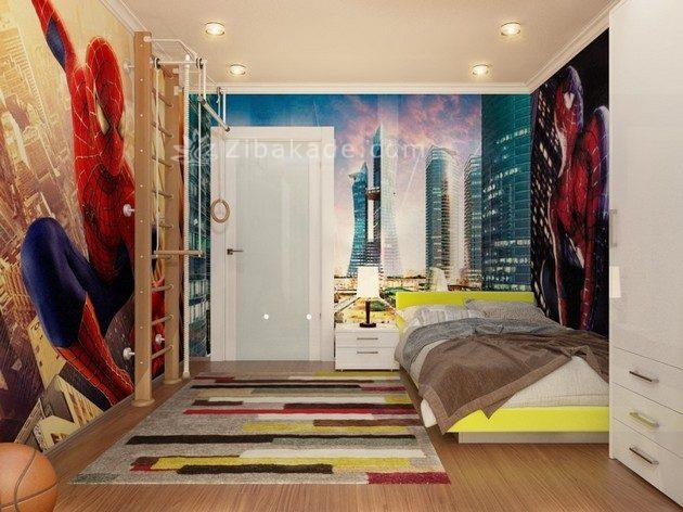 تم اتاق خواب پسرانه، نوزاد، کودک، نوجوان