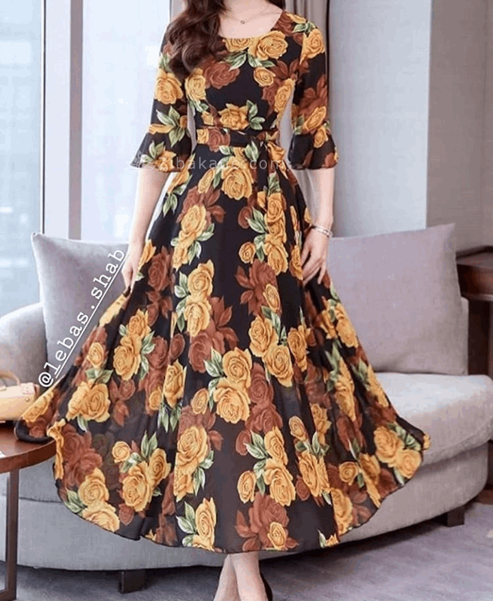 آموزش دوخت لباس مجلسی