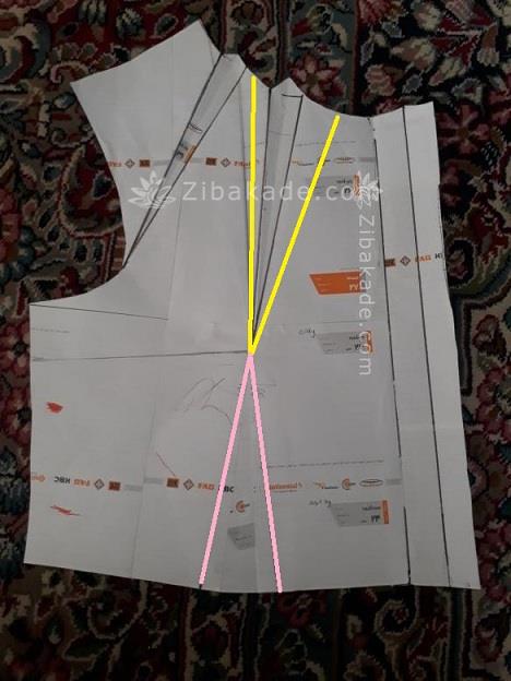 آموزش دوخت لباس مجلسی