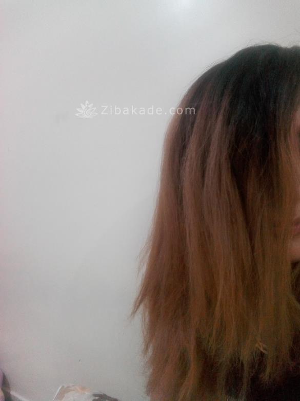 یکدست کردن رنگ مو