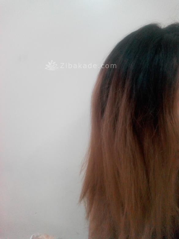 یکدست کردن رنگ مو