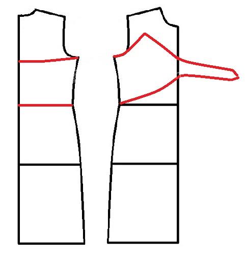 آموزش دوخت لباس مجلسی