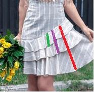 آموزش دوخت لباس مجلسی