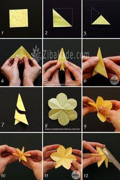 اوریگامی | الگوی کاغذی