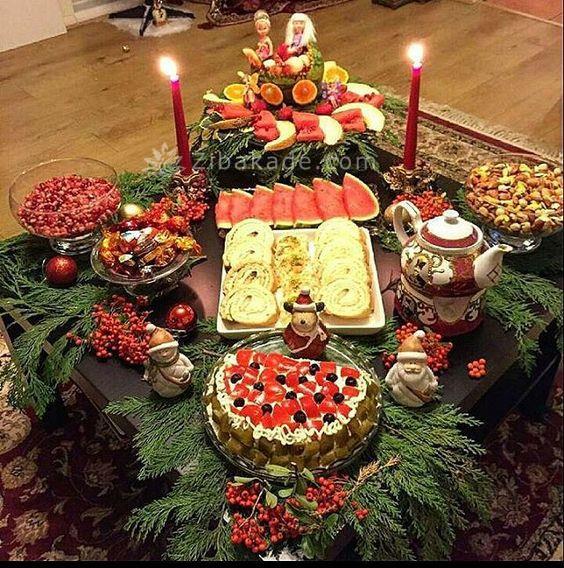 تزیینات شب یلدا