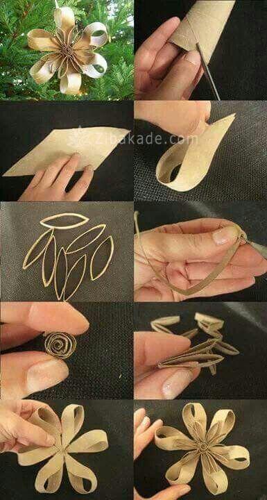 گل کاغذی | آموزش درست کردن گل کاغذی 