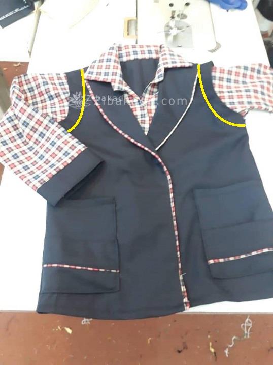 آموزش خیاطی لباس کودک