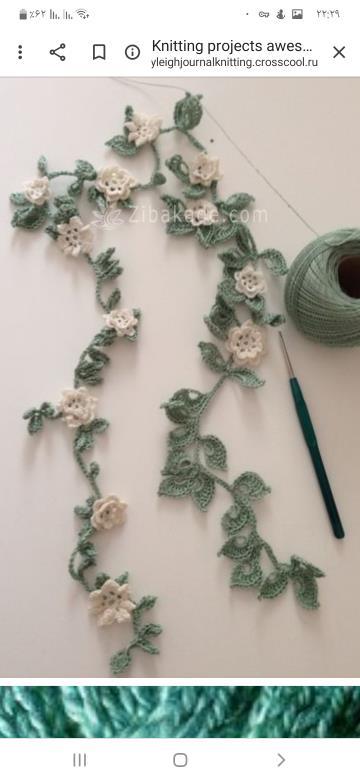 آموزش اصول اولیه ی قلاب بافی و نقشه خوانی