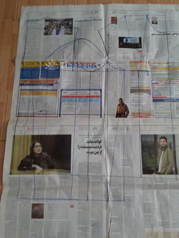 آموزش دوخت مانتو