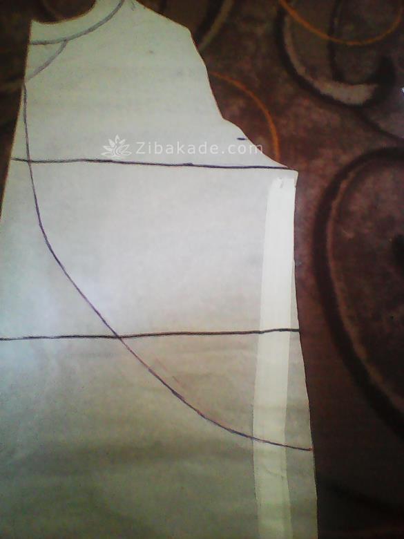 آموزش دوخت لباس مجلسی