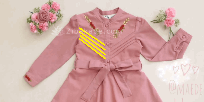 آموزش خیاطی لباس کودک