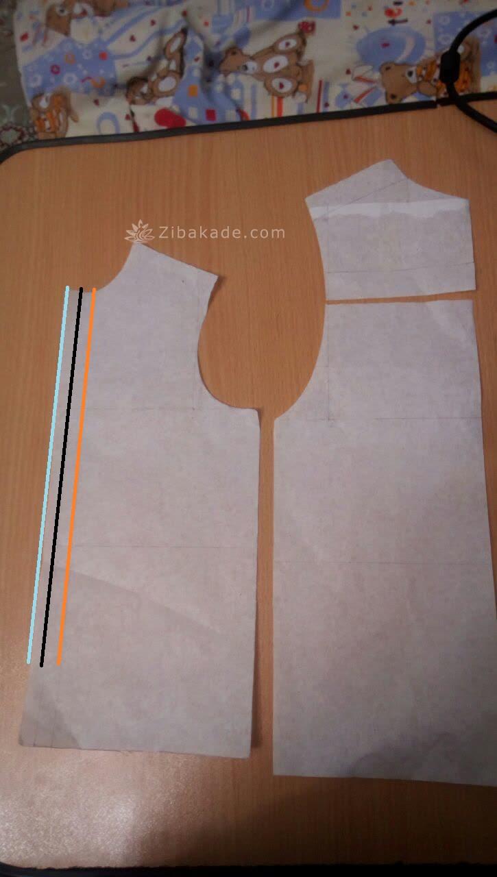 آموزش خیاطی لباس کودک