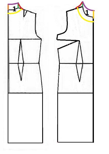 آموزش دوخت لباس مجلسی