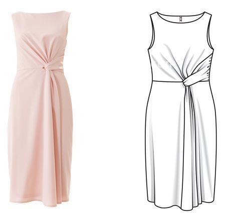 آموزش دوخت لباس مجلسی